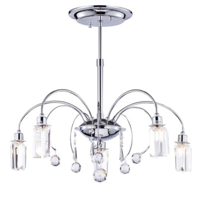 

Люстра Freya FR5605-CL-05-CH Fountain, FR5605-CL-05-CH