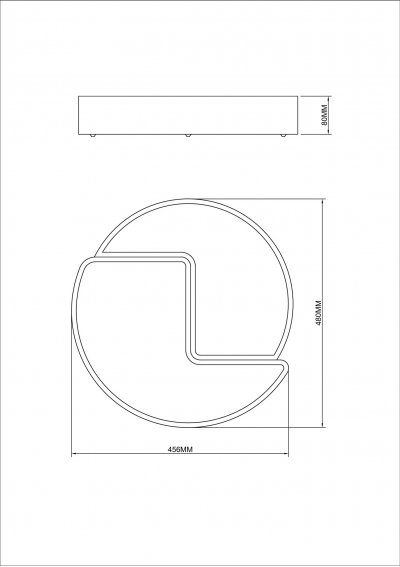 Потолочный светильник Freya FR6093CL-L48W