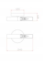 Настенный светильник (бра) Freya FR6109WL-01CH