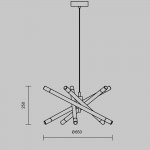 Подвесной светильник Freya FR6130PL-L30B Wands
