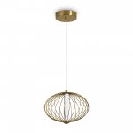 Подвесной светильник Freya FR6131PL-L10BS Sabi