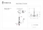 Люстра Freya FR2806-PL-05-WG Florence