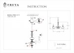 Люстра Freya FR806-08-W Florence