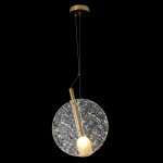 Светильник подвесной Crystal Lux FROZEN SP1 BRASS