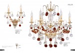 Светильник Crystal lux FRUTA AP2 GOLD