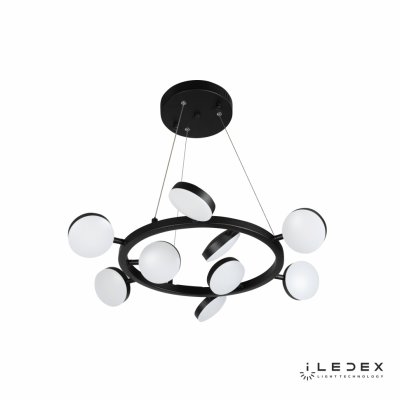 Подвесная люстра iLedex Totes FS-016-D9 63W Черный Подвесная люстра iLedex Totes FS-016-D9 63W Черный