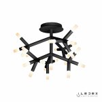 Потолочная люстра iLedex Savage FS-017-X25 3000K Черный