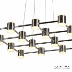 Подвесной светилиник iLedex Vibe FS-028-D16 3000K Серебристый