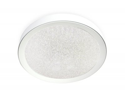 Люстра потолочная Ambrella FS1212 WH/WH 64W+23W 500*500*90 (ПДУ РАДИО 2.4) ORBITAL