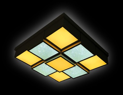 

Светильник Ambrella FS1540 WH/SD 108W D540*540