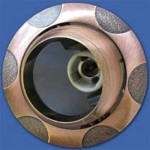 Светильник накаливания FT 156ZJA RAB R50 красн.античное золото