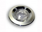 Светильник галогенный FT 103 WA PSCH Шар-Кристалл MR16 50w перл.белый+хром, белое стекло