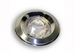 Светильник галогенный FT 103 WA SCHCH Шар-Кристалл MR16 50w сатин-хром+хром, белое стекло