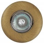 Светильник FT 139AK GAB MR16 зел.античное золото