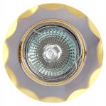 Светильник FT 152AK SNG MR16 сатин-никель+золото