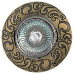 Светильник FT 182AK GAB MR16 зел.античное золото