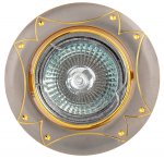 Светильник FT 189 SNG MR16 сатин-никель+золото