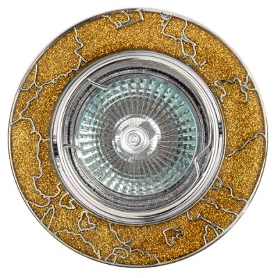 Светильник галогеновый FT 834 MR16 хром+желтый Светильник галогеновый FT 834 MR16 хром+желтый