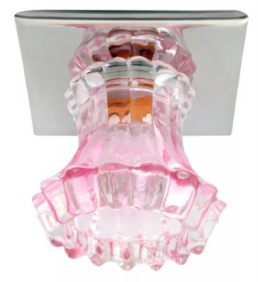 Светильник галогеновый FT841 G4 20W розовый