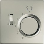 JUNG LS 990 Edelstahl Регулятор теплого пола, 10(4)А (FTRES231)