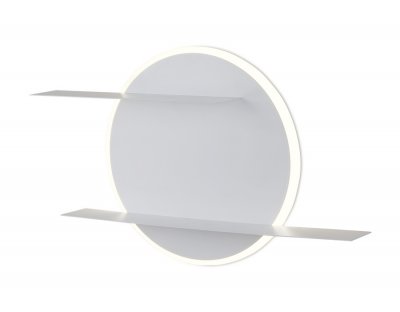 Настенный светильник бра Ambrella FW102 WH/S белый/песок LED 4200K 28W 420*250*120 WALLERS Настенный светильник бра Ambrella FW102 WH/S белый/песок LED 4200K 28W 420*250*120 WALLERS