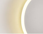 Настенный светильник бра Ambrella FW104 WH/S белый/песок LED 3000K 12W D180*40 WALLERS