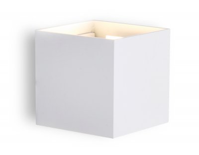 Настенный светильник бра Ambrella FW137 WH/S белый/песок LED 3000K 10W 100*100*100 WALLERS Настенный светильник бра Ambrella FW137 WH/S белый/песок LED 3000K 10W 100*100*100 WALLERS