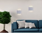 Настенный светильник бра Ambrella FW142 WH/S белый/песок LED 3000K 4W 120*80*40 WALLERS