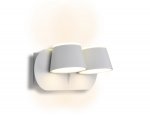 Настенный светильник бра Ambrella FW171/2 WH/S белый/песок LED 3000K 20W 230*100*140 WALLERS