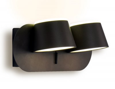 Настенный светильник бра Ambrella FW172/2 CF/S кофе/песок LED 4200K 20W 230*100*140 WALLERS Настенный светильник бра Ambrella FW172/2 CF/S кофе/песок LED 4200K 20W 230*100*140 WALLERS