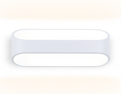 Настенный светильник бра Ambrella FW184 WH/S белый/песок LED 3000K 5W 250*100*100 WALLERS Настенный светильник бра Ambrella FW184 WH/S белый/песок LED 3000K 5W 250*100*100 WALLERS