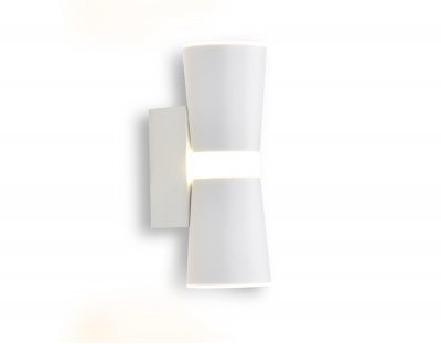 Настенный светильник бра Ambrella FW195 WH/S белый/песок LED 3000K 12W 70*200*100 WALLERS Настенный светильник бра Ambrella FW195 WH/S белый/песок LED 3000K 12W 70*200*100 WALLERS