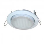 Светильник Ecola GX53 H4 TSW509ECB белый + лампа 9W 2700K