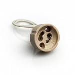 Патроны керамические с силиконовым проводом для галогенной лампы GU10 Donolux FY-E13A