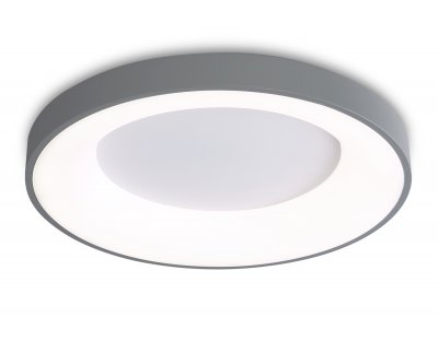 Потолочный светодиодный светильник с пультом Ambrella FZ1402 GR серый IP20 48W 3000K-6500K D500*50 (ПДУ ИК) Потолочный светодиодный светильник с пультом Ambrella FZ1402 GR серый IP20 48W 3000K-6500K D500*50 (ПДУ ИК)