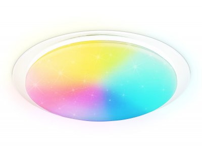 FZ770 WH белый IP20 42W 3000-6500K+RGB 450*55 (ПДУ ИК) FZ770 WH белый IP20 42W 3000-6500K+RGB 450*55 (ПДУ ИК)