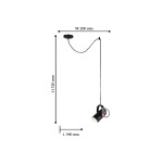 Люстра Favourite 2007-1P Ampolla