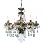 Люстра хрустальная Favourite 7286-6P Cristallo Marrone