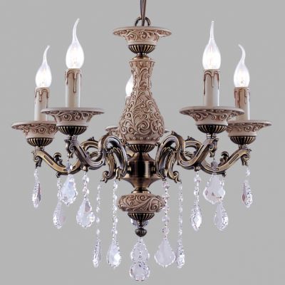 Люстра подвесная Favourite 1090-5p белая Люстра подвесная Favourite 1090-5p белая