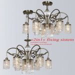 Система 2в1 Люстра/Потолочный Favourite 1184-8PC Twins