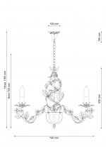 Светильник Lucia Tucci Fiori di rose 185.8