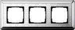 Gira ClassiX Art Хром/Хром Рамка 3-ая (G213681)