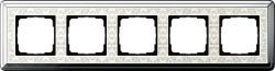 Gira ClassiX Art Хром/Кремовый Рамка 5-ая (G215683)