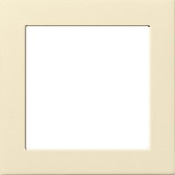 Gira F100 Крем глянц Рамка промежуточная для приборов с накладкой 50х50 мм (G0282111)