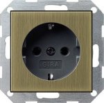 Gira S-55 ClassiX Розетка с з/к без "лапок" для крепления (G0466603)