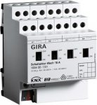 Gira KNX Актор 4-канальный 16 А, возм ручное управление DIN-рейка (G100400)