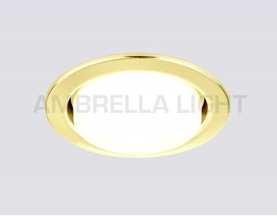 Светильник точечный Ambrella G101 GD золото GX53 GX53 SPOT