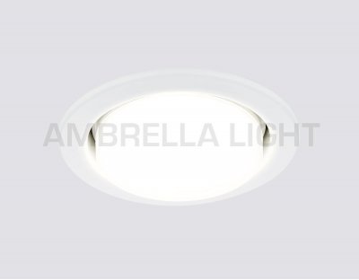 Светильник точечный Ambrella G101 W белый GX53 GX53 SPOT