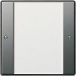 Gira FKB-SYS E22 Сталь Накладка сенсора 1-клавишного к мех 51100 (G101120)