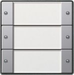 Gira FKB-SYS E22 Алюминий Накладка сенсора 3-клавишного к мех 51100 (G1013203)